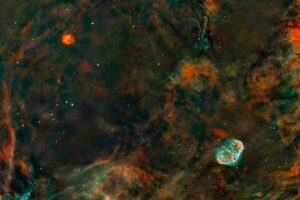 NGC 6888 & the Soap Bubble Nebula